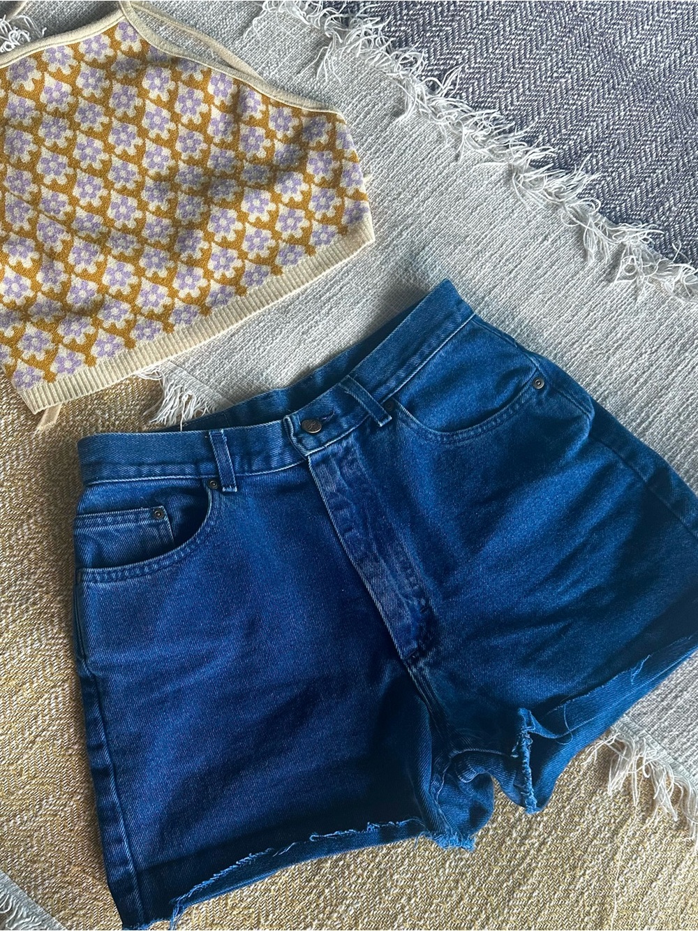 Vintage Riders cut off Jean shorts